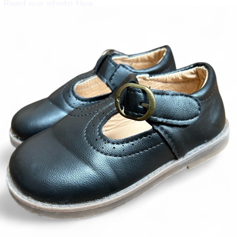 MG Baby Black Shoes - Toddler 28 / 12.5 
MG Baby - Leather Shoes